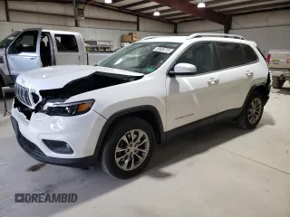 2019 Jeep Cherokee Latitude Plus with VIN 1C4PJMLB2KD323672, listed as a Copart auction lot 50604725 with 211,772 mi miles and Salvage Title. Bid and sale history available at carsss.com. Image 1.