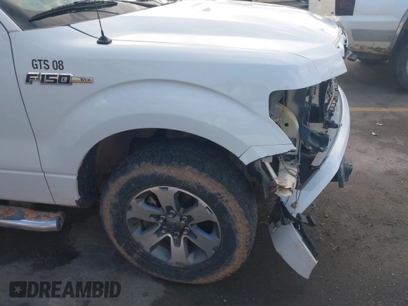 2014 Ford F-150 XL with VIN 1FTEX1CM5EFC95493, listed as a IAAI auction lot 41180683 with 150,260 mi miles and . Bid and sale history available at DreamBid. Image 9.