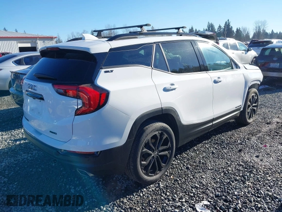 2020 GMC Terrain SLT z VIN 3GKALVEX0LL175567, wystawiony jako IAAI lot #41423772 z przebiegiem 39 742 mil mil oraz . Historia ofert i sprzedaży dostępna na DreamBid. Obrazek 4.