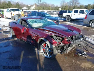 2017 Chevrolet Corvette Z51 2LT with VIN 1G1YK2D71H5102950, listed as a IAAI auction lot 41309394 with 48,593 mi miles. Bid and sale history available at carsss.com. Image 6.