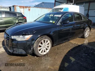 2013 Audi A6 Premium Plus z VIN WAUGFAFC6DN056017, wystawiony jako Copart lot #42017554 z przebiegiem 104 357 mil mil oraz Szkoda całkowita • Salvage title. Historia ofert i sprzedaży dostępna na DreamBid. Obrazek 1.