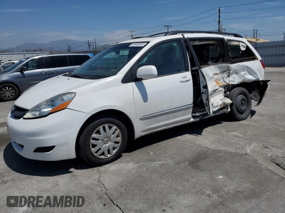 2009 Toyota Sienna XLE with VIN 5TDZK22C79S265383, listed as a Copart auction lot 53586545 with 144,505 mi miles and Salvage Title. Bid and sale history available at carsss.com. Image 1.