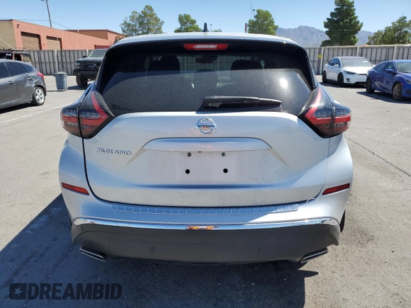 2022 Nissan Murano S with VIN 5N1AZ2AJ8NC108980, listed as a Copart auction lot 71496214 with 15,891 mi miles and Salvage Title. Bid and sale history available at DreamBid. Image 6.
