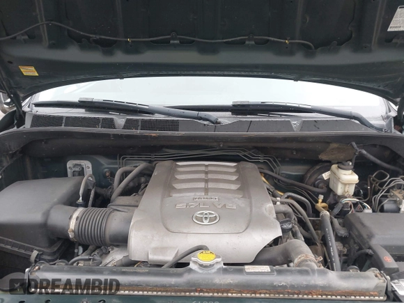 2008 Toyota Tundra 4WD Truck with VIN 5TBBV54198S500489, listed as a IAAI auction lot 42171081 with 115,406 mi miles. Bid and sale history available at carsss.com. Image 10.