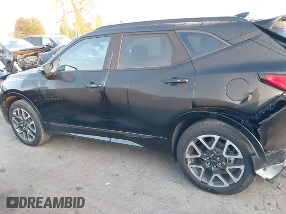 2024 Chevrolet Blazer RS with VIN 3GNKBERS5RS185728, listed as a IAAI auction lot 40614552 with 7,740 mi miles and . Bid and sale history available at DreamBid. Image 14.