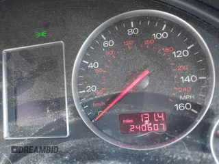 2004 Audi A4 1.8T with VIN WAULC68E14A287000, listed as a IAAI auction lot 41591065 with 240,607 mi miles. Bid and sale history available at carsss.com. Image 7.