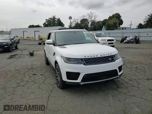 2022 Land Rover Range Rover Sport HSE Silver Edition with VIN SALWR2SU0NA203900, listed as a Copart auction lot 47750885 with 8,415 mi miles and Salvage title. Bid and sale history available at DreamBid. Image 11.