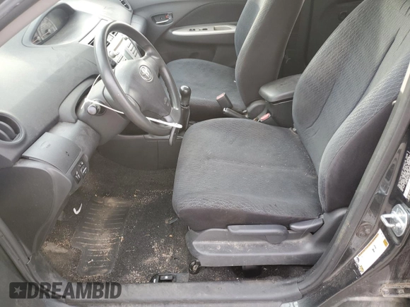 2008 Toyota Yaris with VIN JTDBT923781287709, listed as a Copart auction lot 45084055 with 180,016 mi miles and Salvage Title. Bid and sale history available at carsss.com. Image 7.