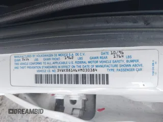 1997 Volkswagen Golf с VIN 3VWKB81H6VM030384, выставлен на аукционе IAAI как лот 41684593 с пробегом 223 869 миль миль и . История ставок и продаж доступна на DreamBid. Изображение 9.