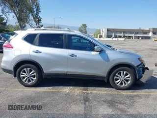 2015 Nissan Rogue SV with VIN KNMAT2MT1FP502320, listed as a IAAI auction lot 42095565 with 93,422 mi miles and . Bid and sale history available at carsss.com. Image 13.