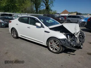 2013 Kia Optima SX z VIN 5XXGR4A63DG100161, wystawiony jako Copart lot #55036865 z przebiegiem Nie podano mil oraz Szkoda całkowita • Salvage title. Historia ofert i sprzedaży dostępna na DreamBid. Obrazek 4.
