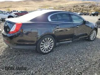 2014 Lincoln MKS with VIN 1LNHL9EK7EG606902, listed as a Copart auction lot 41837775 with 138,764 mi miles and Salvage Title. Bid and sale history available at DreamBid. Image 3.