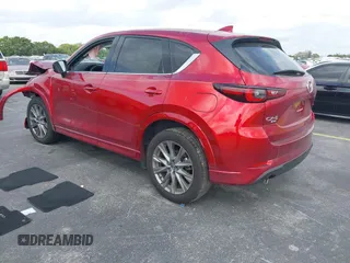 2024 Mazda CX-5 2.5 S Premium Package with VIN JM3KFBDL2R0534659, listed as a IAAI auction lot 41607262 with 5,442 mi miles. Bid and sale history available at carsss.com. Image 3.