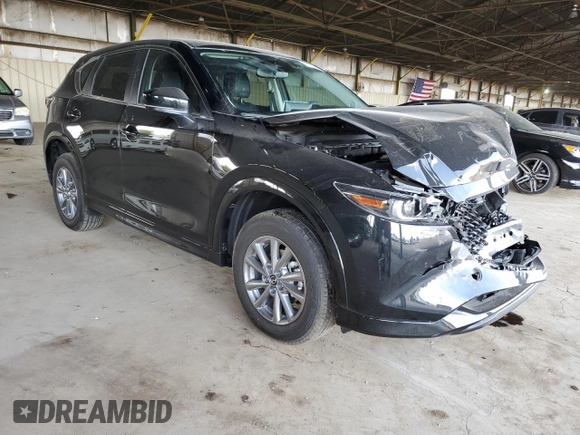 2025 Mazda CX-5 2.5 S Preferred Package with VIN JM3KFBCL6S0615963, listed as a Copart auction lot 51575645 with 394 mi miles and Salvage Title. Bid and sale history available at carsss.com. Image 4.