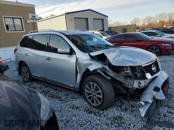 2015 Nissan Pathfinder SV z VIN 5N1AR2MN4FC621207, wystawiony jako Copart lot #86732704 z przebiegiem 207 322 mil mil oraz Szkoda całkowita • Salvage title. Historia ofert i sprzedaży dostępna na DreamBid. Obrazek 4.