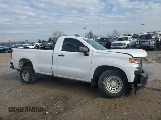 2020 Chevrolet Silverado 1500 Work Truck with VIN 3GCNWAEH1LG342940, listed as a Copart auction lot 77469334 with 125,480 mi miles and Salvage Title. Bid and sale history available at DreamBid. Image 4.