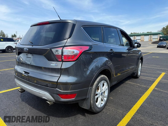 2017 Ford Escape SE with VIN 1FMCU9GD9HUE88475, listed as a Copart auction lot 53399055 with 139,361 mi miles and Clean Title. Bid and sale history available at carsss.com. Image 4.