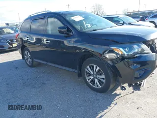 2018 Nissan Pathfinder S with VIN 5N1DR2MM3JC677264, listed as a IAAI auction lot 41076584 with Not Provided miles and . Bid and sale history available at DreamBid. Image 1.
