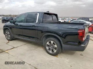 2019 Honda Ridgeline RTL-T with VIN 5FPYK2F65KB002634, listed as a Copart auction lot 47598885 with 65,550 mi miles and Salvage title. Bid and sale history available at DreamBid. Image 2.