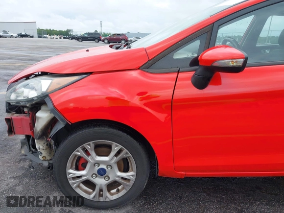 2014 Ford Fiesta SE with VIN 3FADP4BJ7EM205299, listed as a IAAI auction lot 42109032 with 145,797 mi miles. Bid and sale history available at carsss.com. Image 16.