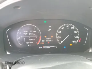 2023 Honda Civic Sport with VIN 2HGFE2F51PH545299, listed as a Copart auction lot 57341085 with 7,339 mi miles and Salvage title. Bid and sale history available at DreamBid. Image 9.