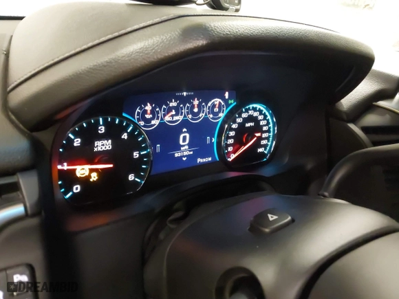 2016 Chevrolet Tahoe LTZ with VIN 1GNSKCKCXGR284827, listed as a IAAI auction lot 41389540 with 93,150 mi miles. Bid and sale history available at carsss.com. Image 7.