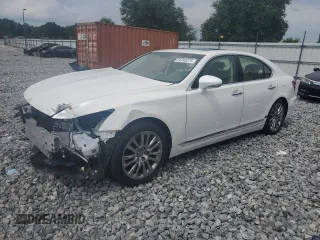 2014 Lexus LS 460 z VIN JTHBL5EF0E5129181, wystawiony jako Copart lot #54740275 z przebiegiem 105 509 mil mil oraz Szkoda całkowita • Salvage title. Historia ofert i sprzedaży dostępna na DreamBid. Obrazek 1.
