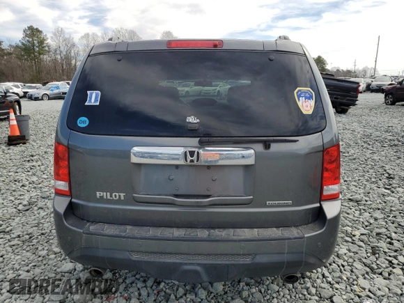 2012 Honda Pilot Touring with VIN 5FNYF3H90CB029042, listed as a Copart auction lot 46757515 with 249,151 mi miles and Salvage Title. Bid and sale history available at carsss.com. Image 6.