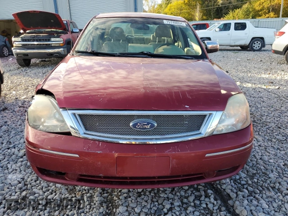 2007 Ford Five Hundred Limited with VIN 1FAHP25197G134993, listed as a Copart auction lot 75748654 with 0 mi miles and Clean Title. Bid and sale history available at carsss.com. Image 5.