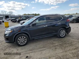 2019 Nissan Rogue SV with VIN KNMAT2MV7KP523670, listed as a Copart auction lot 49157985 with 102,486 mi miles and Salvage Title. Bid and sale history available at carsss.com. Image 1.