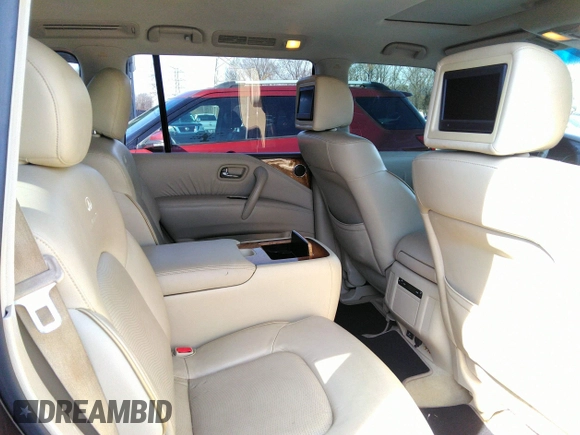 2011 Infiniti QX56 7-passenger z VIN JN8AZ2NF9B9500731, wystawiony jako IAAI lot #41665076 z przebiegiem 233 614 mil mil oraz . Historia ofert i sprzedaży dostępna na DreamBid. Obrazek 8.