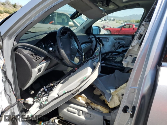2015 Acura MDX z VIN 5FRYD4H25FB017602, wystawiony jako Copart lot #57467175 z przebiegiem Nie podano mil oraz Szkoda całkowita • Salvage title. Historia ofert i sprzedaży dostępna na DreamBid. Obrazek 7.
