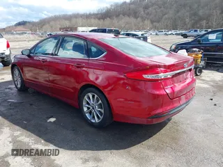 2017 Ford Fusion SE with VIN 3FA6P0HD3HR328186, listed as a IAAI auction lot 41692200 with 44,294 mi miles. Bid and sale history available at carsss.com. Image 3.