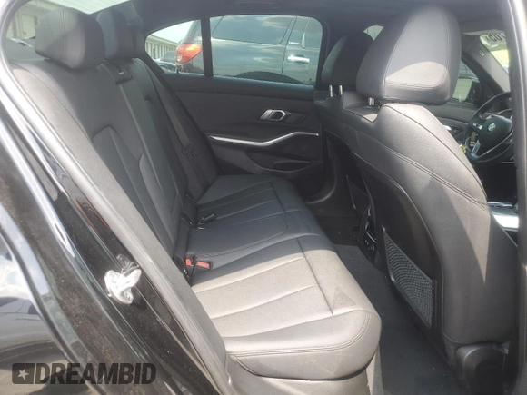 2020 BMW 3 Series 330i with VIN 3MW5R1J00L8B16760, listed as a Copart auction lot 59345705 with 39,672 mi miles and Salvage title. Bid and sale history available at DreamBid. Image 10.