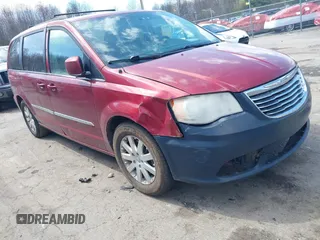 2014 Chrysler Town & Country Touring with VIN 2C4RC1BG4ER363638, listed as a IAAI auction lot 42080155 with 247,178 mi miles. Bid and sale history available at carsss.com. Image 1.