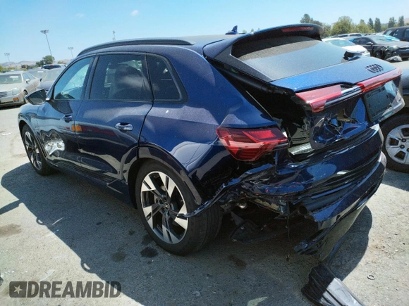 2022 Audi e-tron Premium with VIN WA1AAAGE0NB026001, listed as a Copart auction lot 57532563 with 0 mi miles. Bid and sale history available at carsss.com. Image 2.