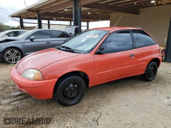1995 Chevrolet Metro with VIN 2C1MR2261S6713131, listed as a Copart auction lot 51346275 with 166,211 mi miles and Salvage Title. Bid and sale history available at DreamBid. Image 1.