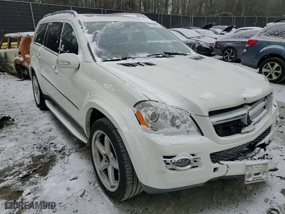 2008 Mercedes-Benz GL-Class 5.5L with VIN 4JGBF86E78A335539, listed as a Copart auction lot 46166555 with 184,228 mi miles and Salvage Title. Bid and sale history available at carsss.com. Image 11.