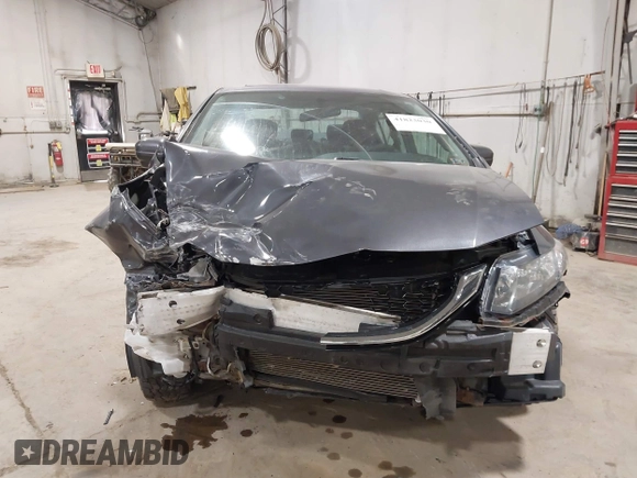 2014 Honda Civic Sedan EX with VIN 19XFB2F82EE227900, listed as a IAAI auction lot 41823030 with 121,638 mi miles. Bid and sale history available at carsss.com. Image 12.