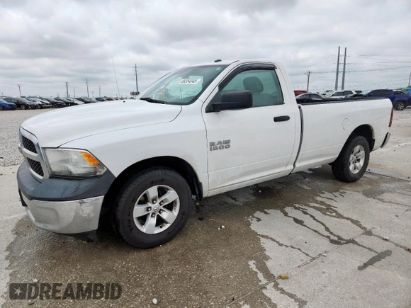 2016 Ram 1500 Tradesman z VIN 3C6JR6DGXGG109888, wystawiony jako Copart lot #58354345 z przebiegiem 245 581 mil mil oraz Szkoda całkowita • Salvage title. Historia ofert i sprzedaży dostępna na DreamBid. Obrazek 1.