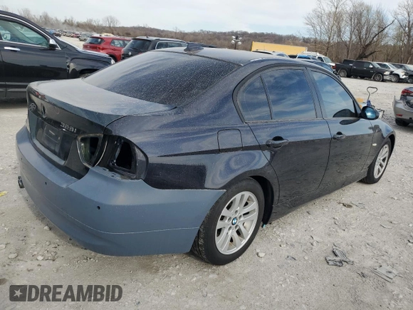2006 BMW 3 Series 325xi with VIN WBAVD13536KV14510, listed as a Copart auction lot 49331735 with 161,975 mi miles and Salvage Title. Bid and sale history available at carsss.com. Image 3.