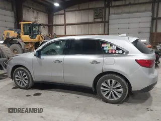2014 Acura MDX Tech Pkg with VIN 5FRYD4H40EB041886, listed as a IAAI auction lot 41653047 with 85,888 mi miles. Bid and sale history available at carsss.com. Image 14.