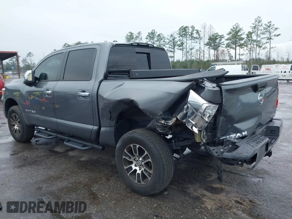 2021 Nissan Titan SV z VIN 1N6AA1EF2MN535695, wystawiony jako IAAI lot #41655071 z przebiegiem 48 727 mil mil oraz . Historia ofert i sprzedaży dostępna na DreamBid. Obrazek 3.