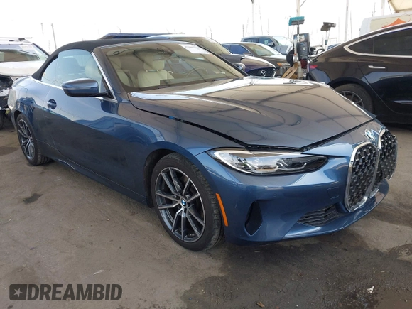 2024 BMW 4 Series 430i с VIN WBA23AT05RCP03975, выставлен на аукционе IAAI как лот 42488080 с пробегом 18 587 миль миль и . История ставок и продаж доступна на DreamBid. Изображение 1.