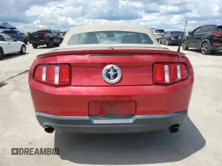 2012 Ford Mustang V6 with VIN 1ZVBP8EMXC5255516, listed as a Copart auction lot 54725125 with 125,901 mi miles and Salvage title. Bid and sale history available at DreamBid. Image 6.