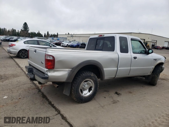 2001 Ford Ranger XL Fleet with VIN 1FTZR15E31PA28603, listed as a Copart auction lot 46263325 with 239,923 mi miles and Salvage Title. Bid and sale history available at DreamBid. Image 3.