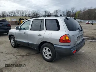 2002 Hyundai Santa Fe GLS with VIN KM8SC73D42U208557, listed as a Copart auction lot 51815115 with 124,730 mi miles and Clean Title. Bid and sale history available at carsss.com. Image 2.