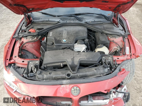 2016 BMW 3 Series 328i with VIN WBA8E9C58GK644678, listed as a Copart auction lot 43706255 with Not Provided miles and Salvage Title. Bid and sale history available at DreamBid. Image 11.