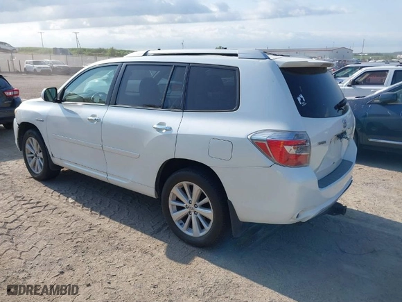 2008 Toyota Highlander Hybrid Limited with VIN JTEEW44A882020801, listed as a IAAI auction lot 39972710 with 259,507 mi miles. Bid and sale history available at carsss.com. Image 3.