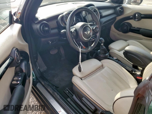 2017 MINI Convertible Cooper S with VIN WMWWG9C31H3C81249, listed as a Copart auction lot 57081835 with 49,378 mi miles and Salvage title. Bid and sale history available at DreamBid. Image 8.